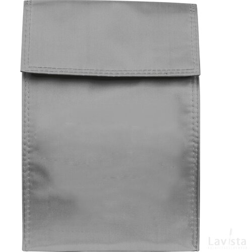 Koeltas grijs silvergrey zilvergrijs