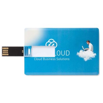 Creditcard usb stick 16gb Wit