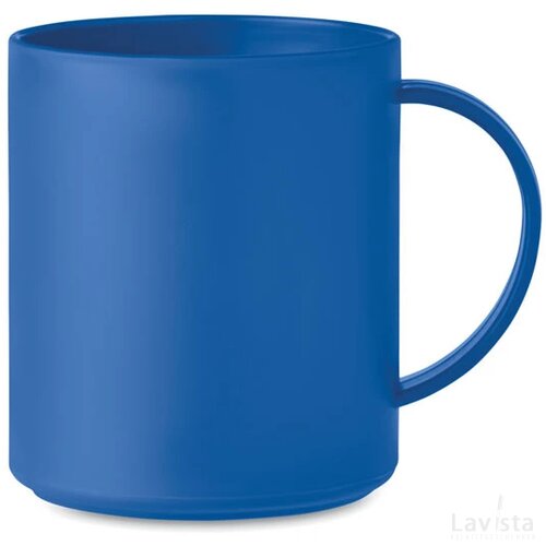 Herbruikbare mok 300 ml Monday blauw