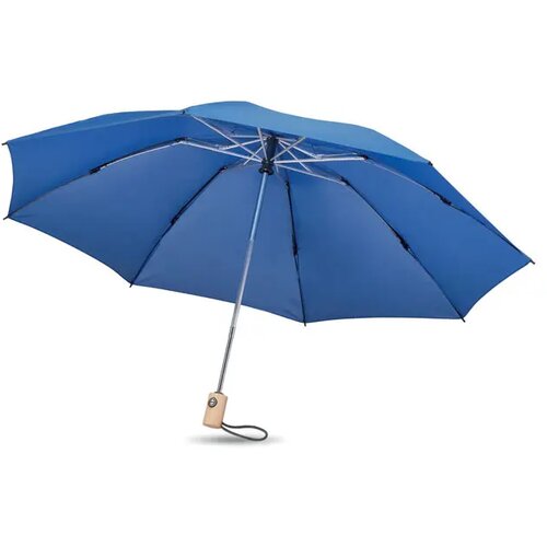 23 inch opvouwbare paraplu Leeds Kobaltblauw