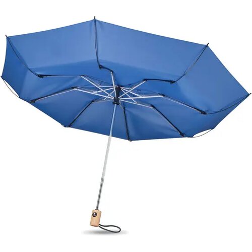 23 inch opvouwbare paraplu Leeds Kobaltblauw