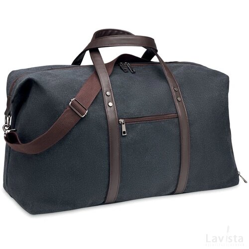 Canvas weekendtas 450 gr/m² Zurich zwart