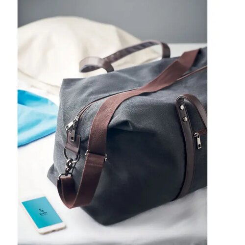 Canvas weekendtas 450 gr/m² Zurich zwart