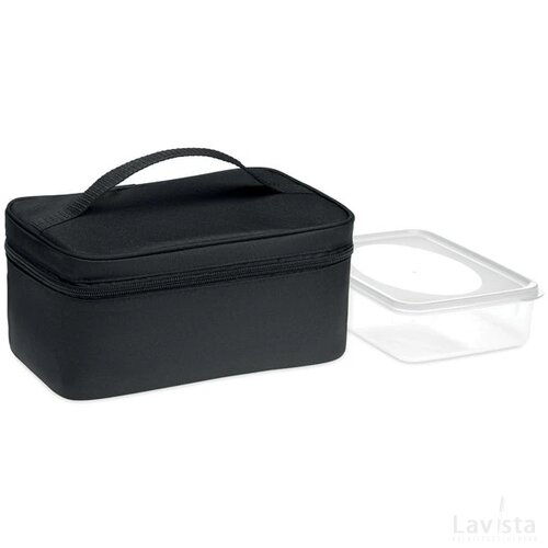 600d rpet koeltas Growler zwart