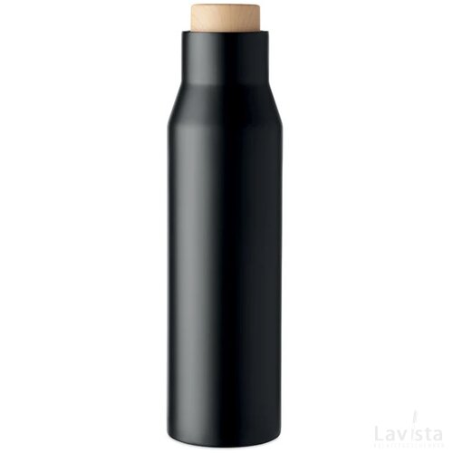 Dubbelwandige thermosfles 500ml Dudinka zwart