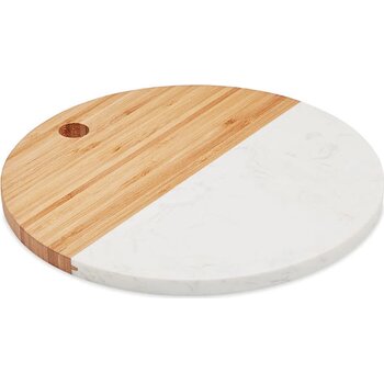 Serveerplank marmer/ bamboe Hannsu hout