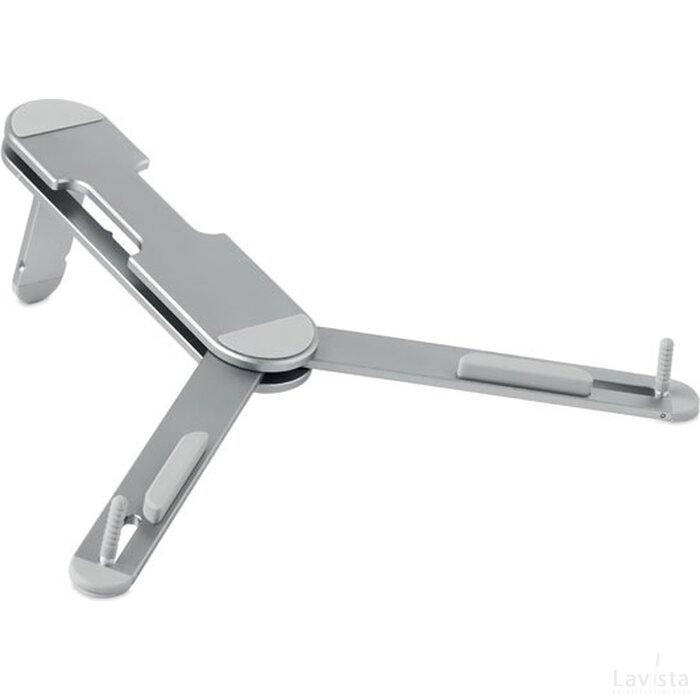 Opvouwbare laptop standaard Tristand mat zilver
