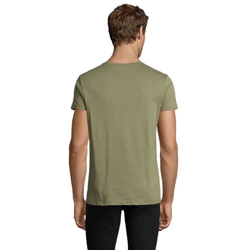 Regent f heren t-shirt 150g Regent fit heather khaki