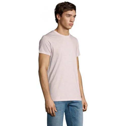 Regent f heren t-shirt 150g Regent fit heather pink