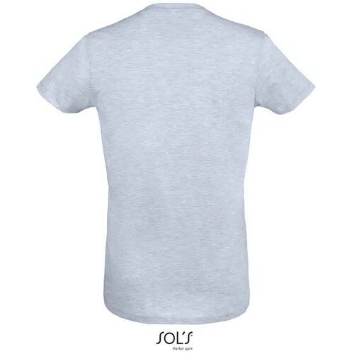 Regent f heren t-shirt 150g Regent fit heather sky