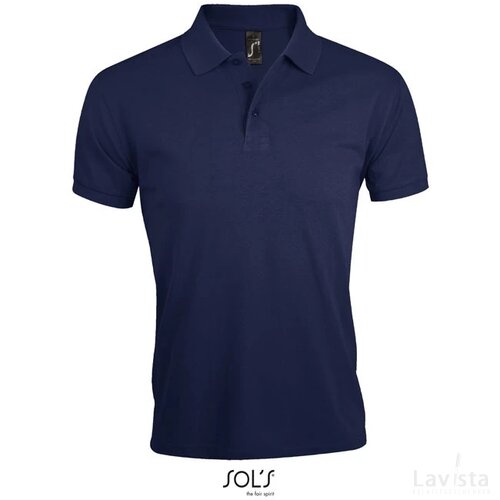 Prime heren polo 200g Prime men franse marine