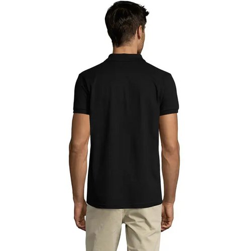 Prime heren polo 200g Prime men zwart