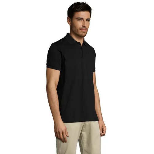 Prime heren polo 200g Prime men zwart