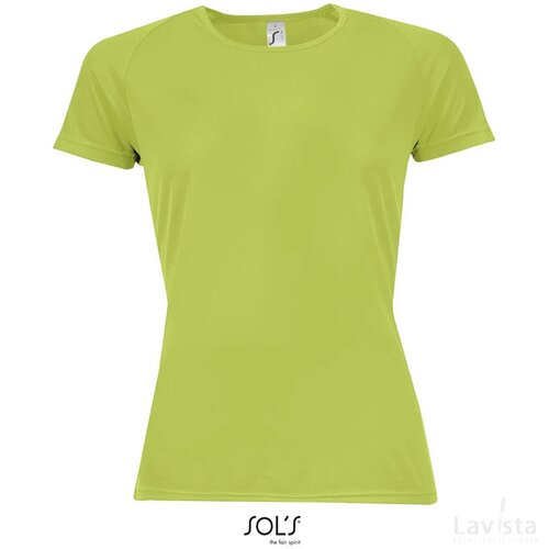 Sportydames t-shirt 140g Sporty women apple green
