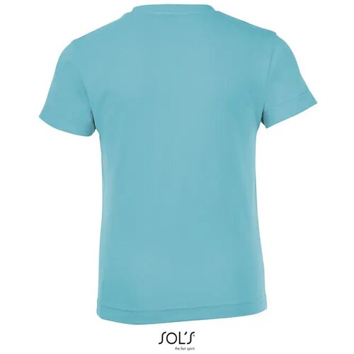 Regent f kind t-shirt 150g Regent fit kids atoll blauw