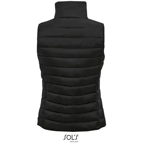 Wave dames bodywarmer 180g Wave women zwart