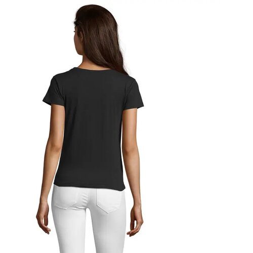 Regent f dames t-shirt 150g Regent fit women deep black