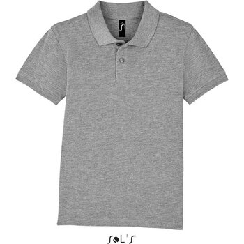 Perfect kinder polo 180g Perfect kids grey melange