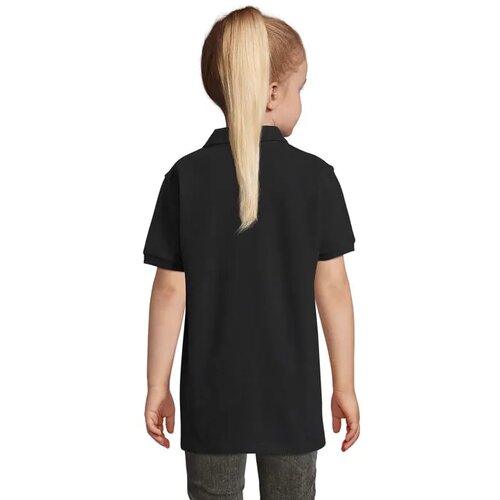 Perfect kinder polo 180g Perfect kids zwart