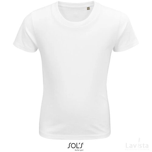 Pioneer kind t-shirt 175g Pioneer kids wit