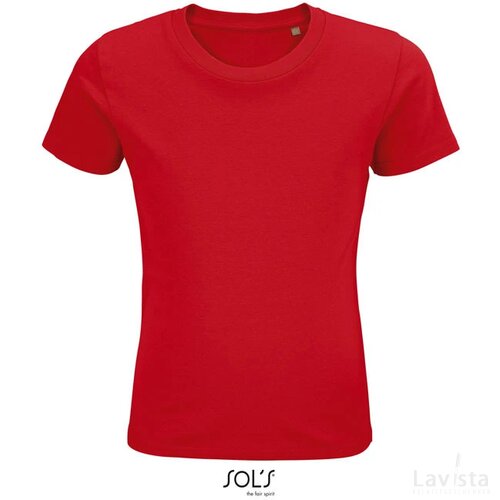 Pioneer kind t-shirt 175g Pioneer kids rood