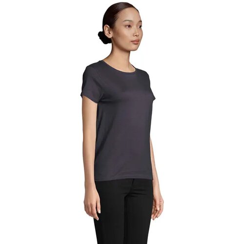 Crusader dames t-shirt 150g Crusader women muisgrijs