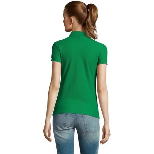 Passion dames polo 170g Passion helder groen