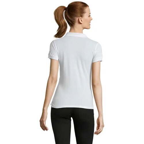 Passion dames polo 170g Passion wit