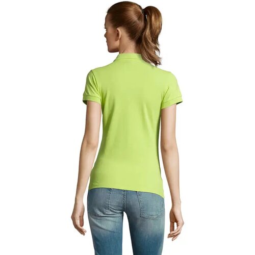 Passion dames polo 170g Passion apple green