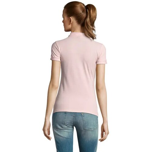 Passion dames polo 170g Passion pink