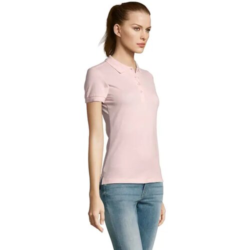 Passion dames polo 170g Passion pink