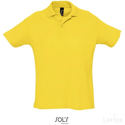 Summer ii heren polo 170g Summer ii goud