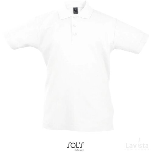 Summer ii kinder polo 170g Summer ii kids wit