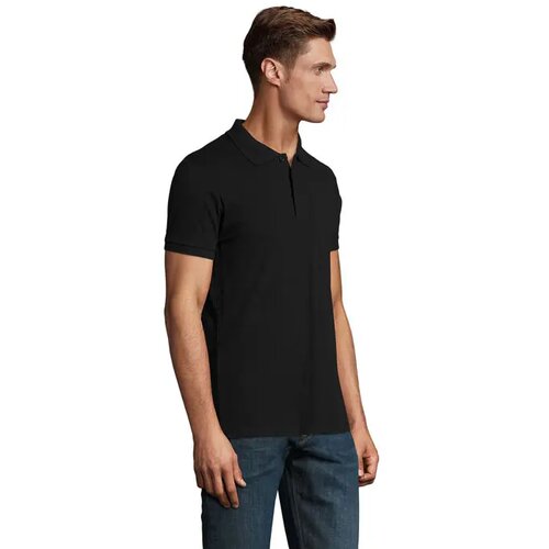 Perfect heren polo 180g Perfect men zwart