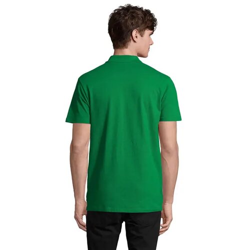 Spring ii heren polo210g Spring ii helder groen