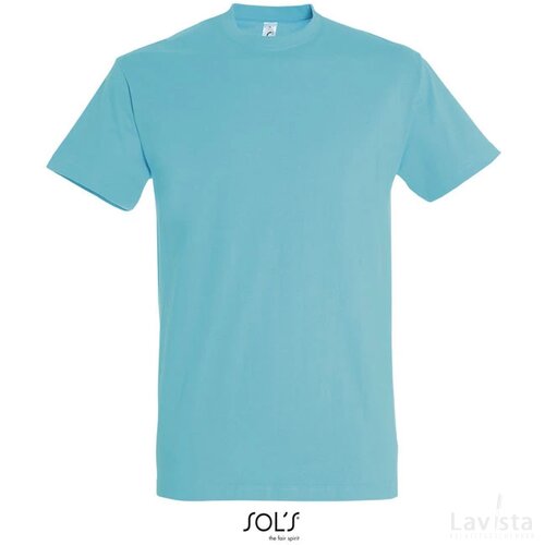 Imperial heren t-shirt 190g Imperial atoll blauw