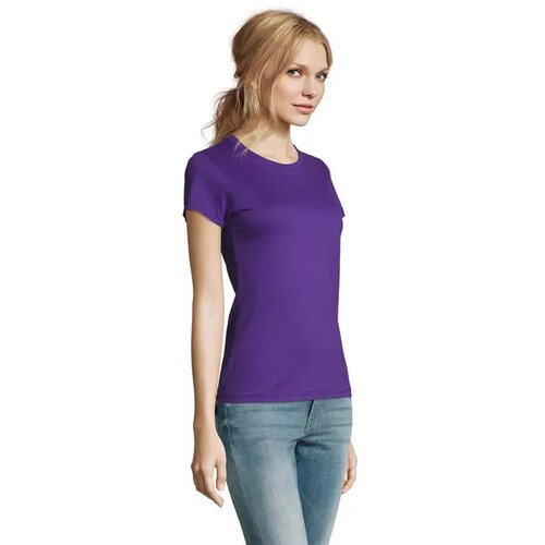 Imperial dames t-shirt 190g Imperial women dark purple