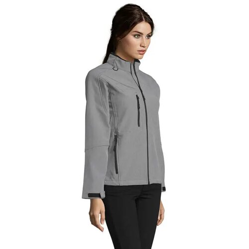 Roxy dames shoftshell 340g Roxy grijs melange