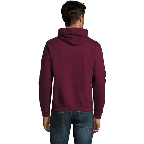 Snake hoodie uni 280g Snake burgundy