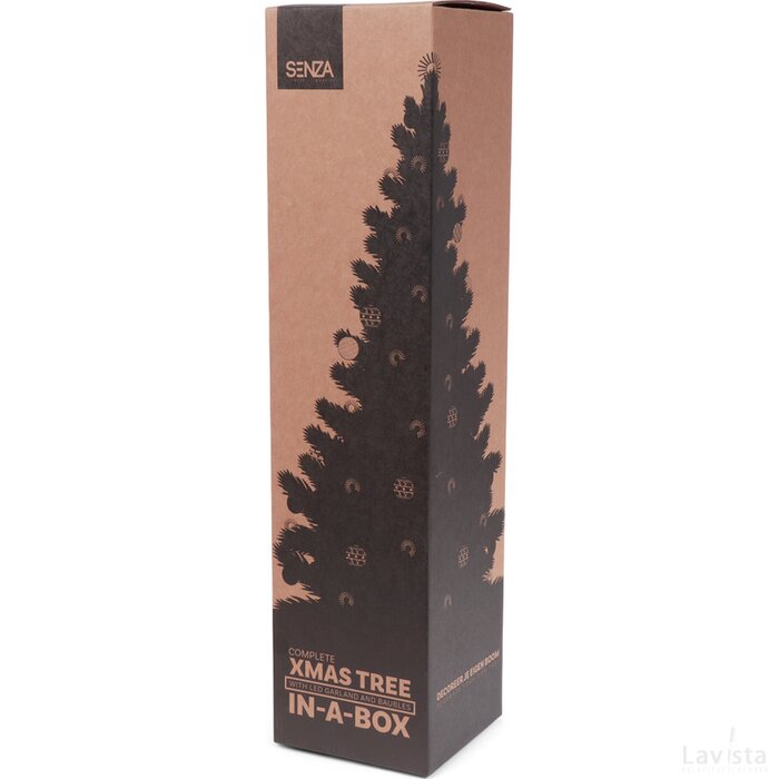 SENZA Kerstboom In Een Box (kraftbox)