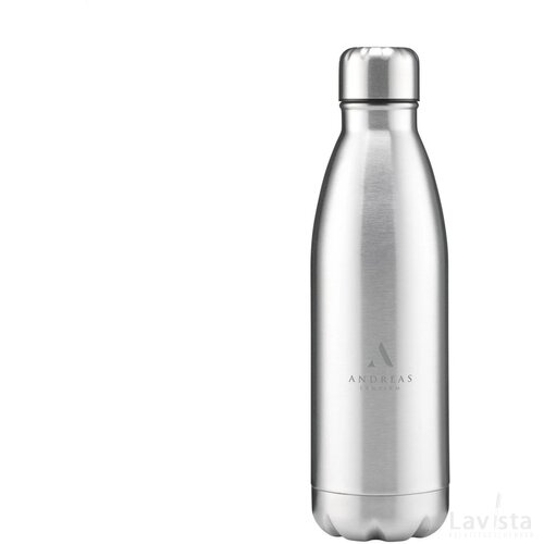 Topflask 790 Ml Single Wall Drinkfles Zilver