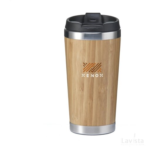 Tokyo 450 Ml Bamboe Thermosbeker Bamboe
