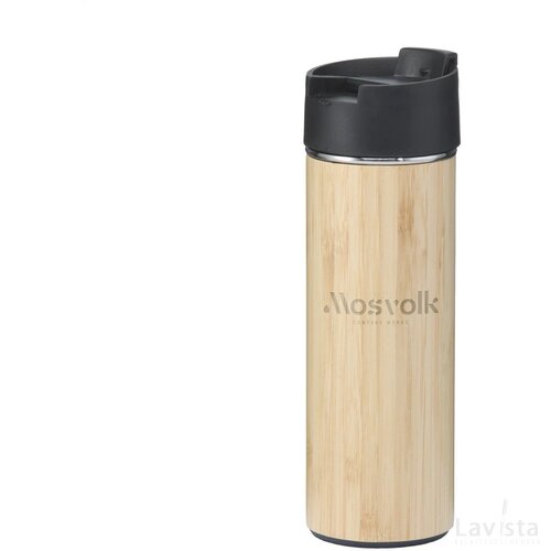 Sakura 360 Ml Bamboe Thermosfles/Thermosbeker Bamboe