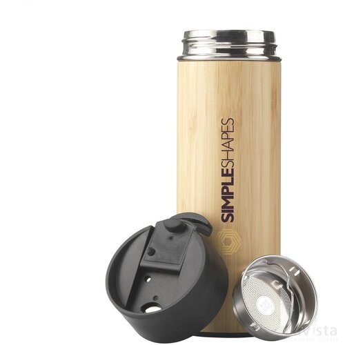 Sakura 360 Ml Bamboe Thermosfles/Thermosbeker Bamboe