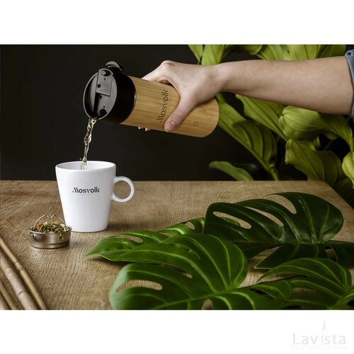 Sakura 360 Ml Bamboe Thermosfles/Thermosbeker Bamboe