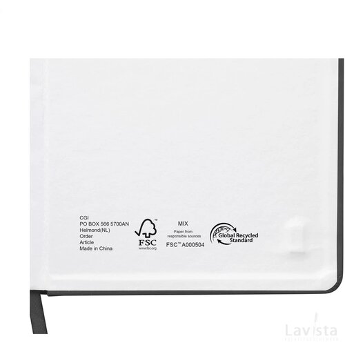 Porta Rpet Notebook A5 Notitieboek Zwart