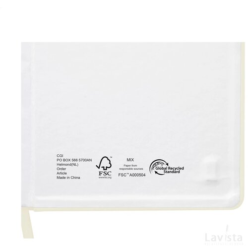 Porta Rpet Notebook A5 Notitieboek Wit
