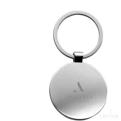 Bamboo Key Circle Sleutelhanger Bamboe