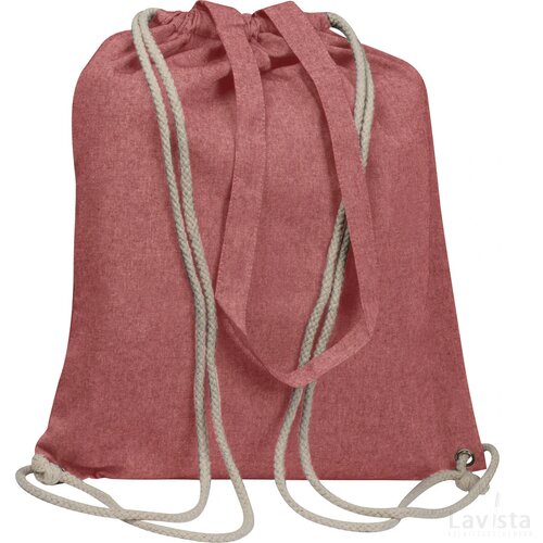 Katoenen tas, OEKO-TEX 100 rood