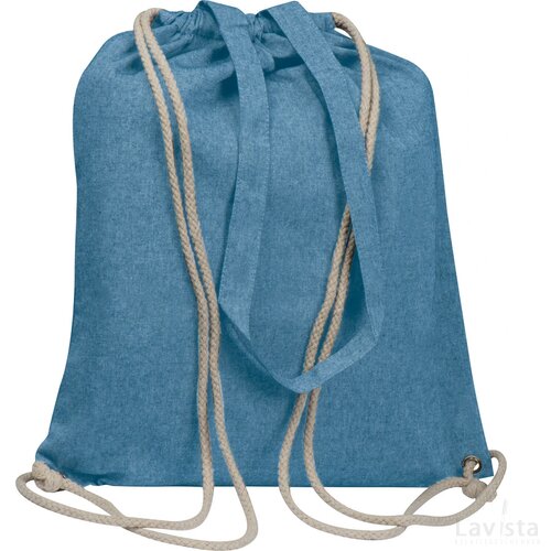 Katoenen tas, OEKO-TEX 100 blauw
